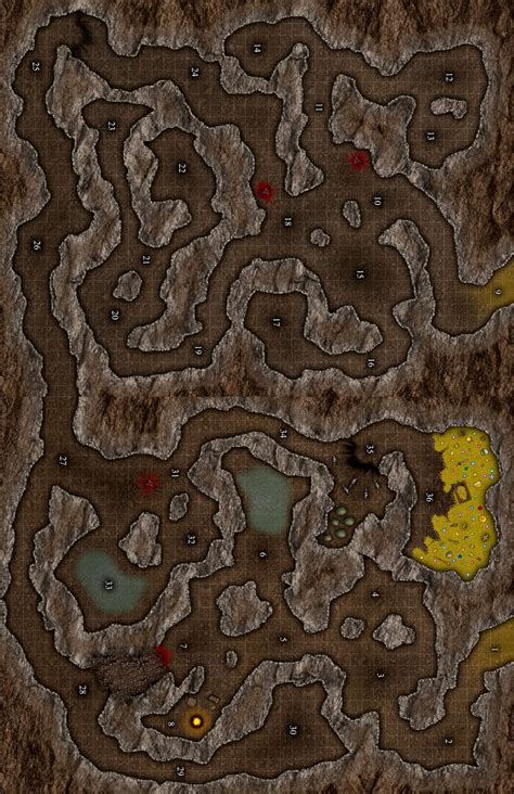 Vtt Map Set Underworld Mega Dungeon Paths To Adventure