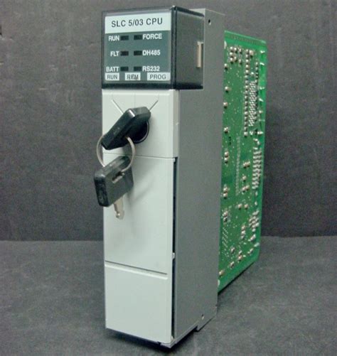 Allen Bradley Plc Slc Cpu Technical Cart