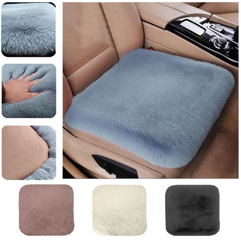 1Pcs Winter Warm Car Seat Cover Front Rear Cushion Plush Pad Protector