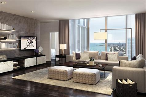 Luxury Bedroom Condos St Regis Residences Chicago