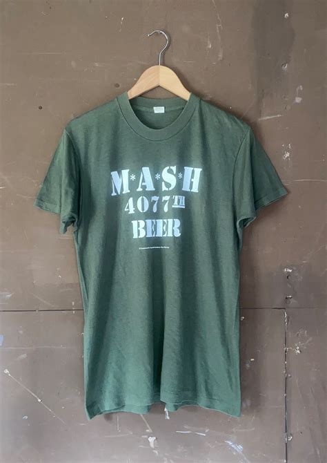 Mash Television Series Promo T Shirt Etsy