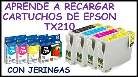 Como Recargar Cartucho Epson Original Como Recargar Cartuchos De