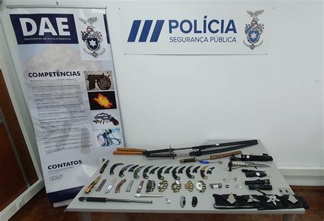 Psp Apreende Armas Vendidas Online E Identifica Pessoas Por