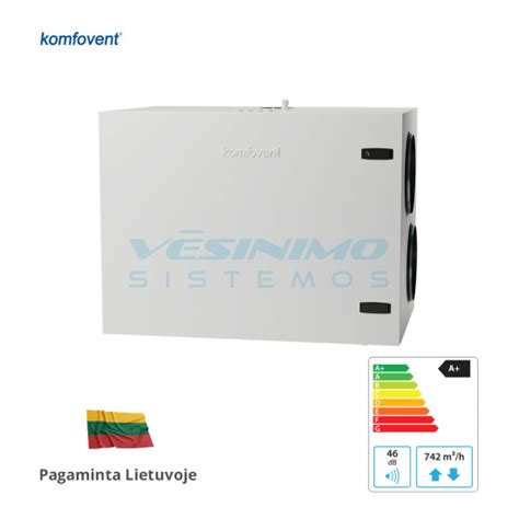 Rekuperatorius Komfovent Domekt R 700 H C6M