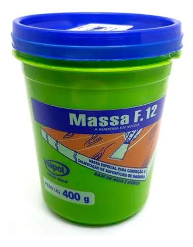 Massa F 12 P Madeira Imbuia 400g Viapol Parcelamento Sem Juros