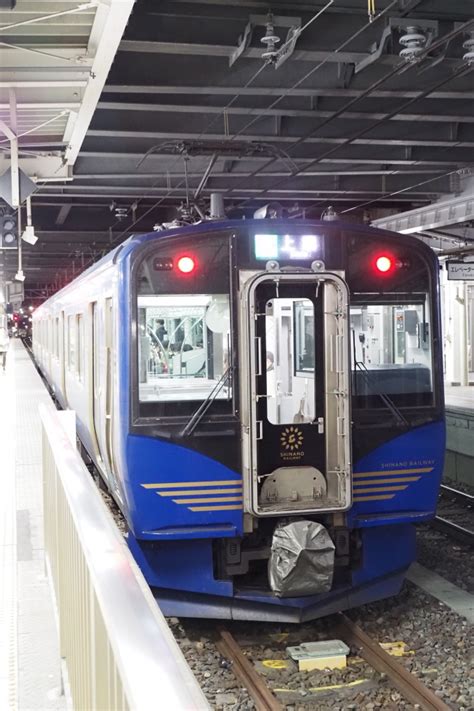 鉄レコ写真2乗車した列車外観 乗車記録乗りつぶし「長野駅から今井駅2023年12月07日」 By 長ナノさん レイルラボ