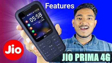 Jio Prima 4G Features First Look S Best 4G Feature Phone YouTube