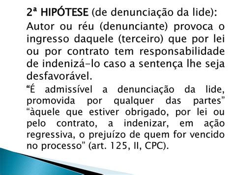 Ponto 2 2 INTERVENÇÃO DE TERCEIROS ppt carregar