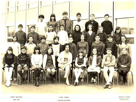 Photo De Classe 5ème A1 1966 1967 De 1967 Lycée De La Gare Copains D