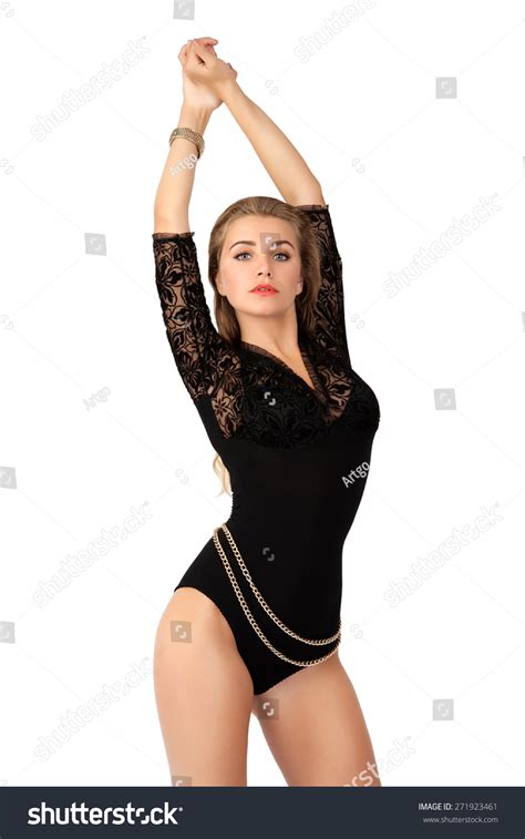 Studio Photo Sexy Woman Black Lingerie Stock Photo 271923461 Shutterstock