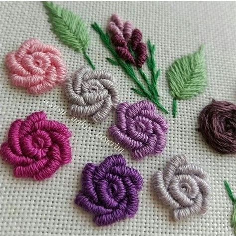 Pin By Sil On Bordado Hand Embroidery Flowers Hand Embroidery Kit