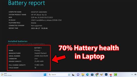 How To Check Battery Health Windows 11 YouTube