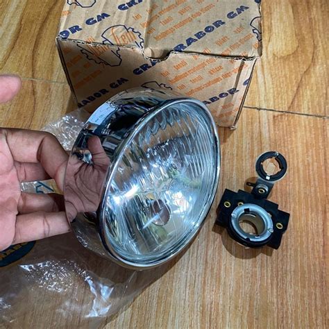 Jual Headlamp Reflektor Lampu Depan Vespa Gs Vbb Siem Grabor Original