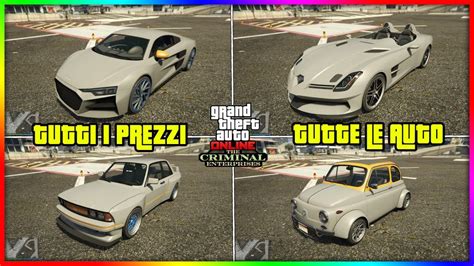 TUTTI GLI 11 NUOVI VEICOLI SEGRETI IN ARRIVO SU GTA 5 ONLINE PREZZI