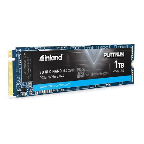 Inland Platinum Tb Ssd M Nvme Pcie Gen X D Nand Internal