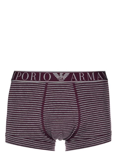 Emporio Armani Logo Waistband Cotton Boxers Set Farfetch