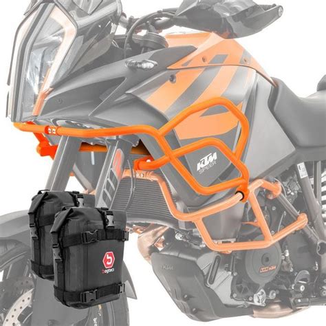 Set Pare Carter Haut Sacoches Xl X Pour Ktm Super Adventure