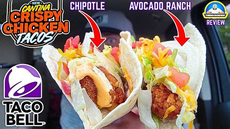 Taco Bell® Cantina Crispy Chicken Taco Review 🔔🐔🌮 Theendorsement