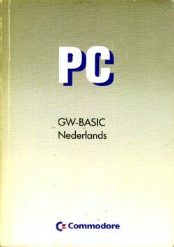 commodore info page book gw basic nederlands en
