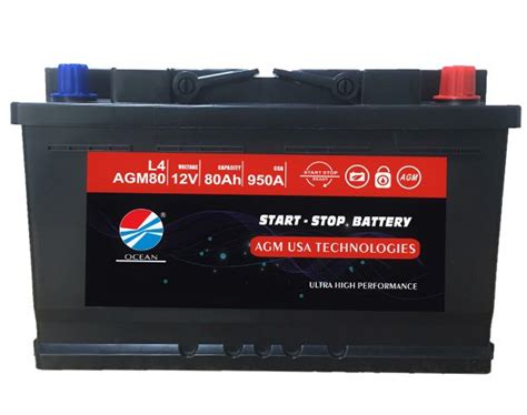 Ocean AGM 80 L4 (DIN 80) Reviews & Info Singapore