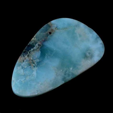 32 60 Cts 100 Natural Sky Blue Larimar Cabochon 20 X 32 MM Loose