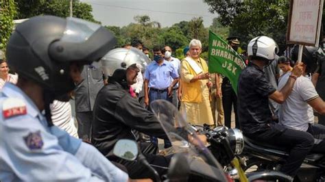 Lt Governor Manoj Sinha Launches Drug Free Jammu And Kashmir Campaign