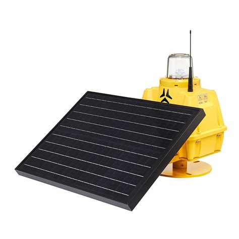 Medium Intensity Solar Turning Pad Light Runway Lighting S4ga