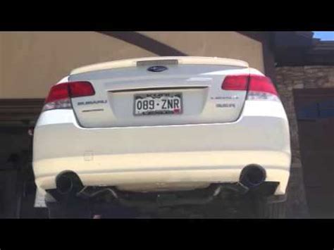 Subaru Legacy R Axleback Exhaust Revs Youtube