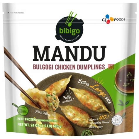 Bibigo Mandu Bulgogi Chicken Dumplings Oz Fred Meyer