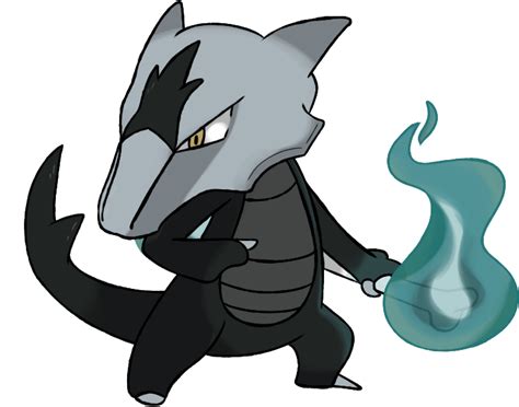 Marowak and Cubone- Alolan Lines by NeosTH2001 on DeviantArt