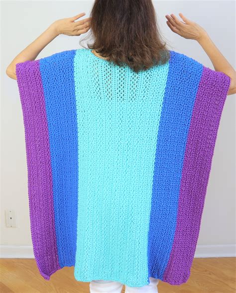 Easy Crochet Poncho For Beginners Crazy Cool Crochet