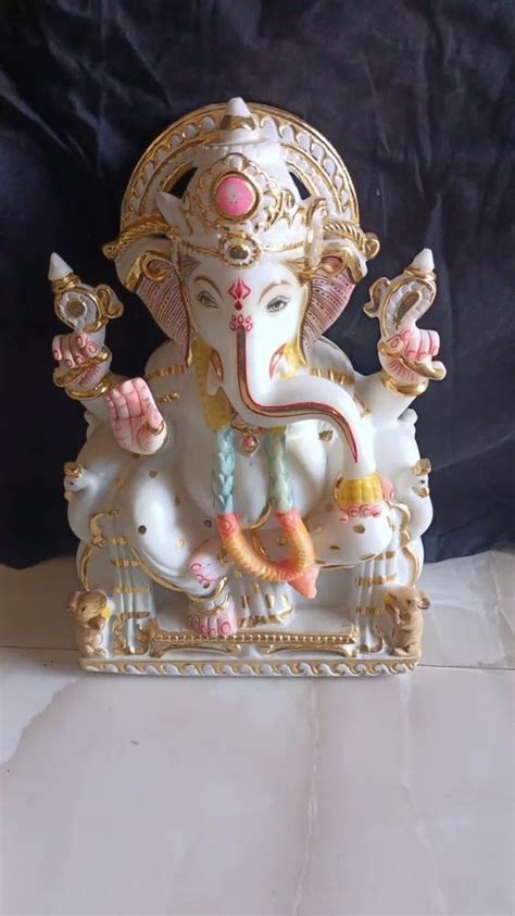 Marble Ganesha Moorti Statue Home At Rs 16000 In Jaipur Id 27468813088