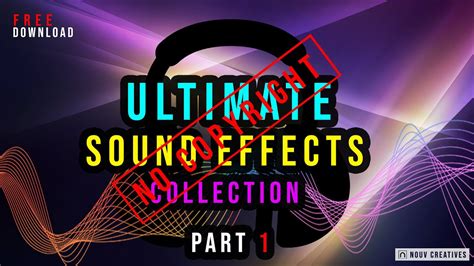 Free No Copyright Ultimate Sound Effects Collection Part 1 Bass