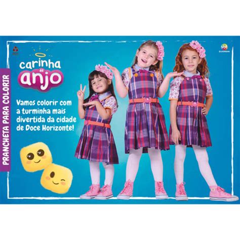 Livro Carinha De Anjo Prancheta Para Colorir Vamos Colorir A