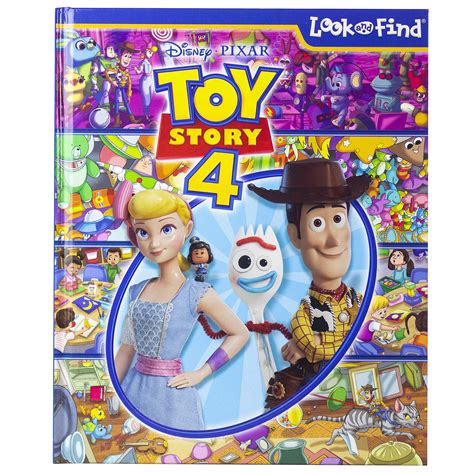 Buy Disney Pixar Toy Story 4 Woody, Buzz Lightyear, Bo Peep, and More! - Look and Find Activity ...