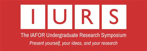 The IAFOR Undergraduate Research Symposium (IURS)