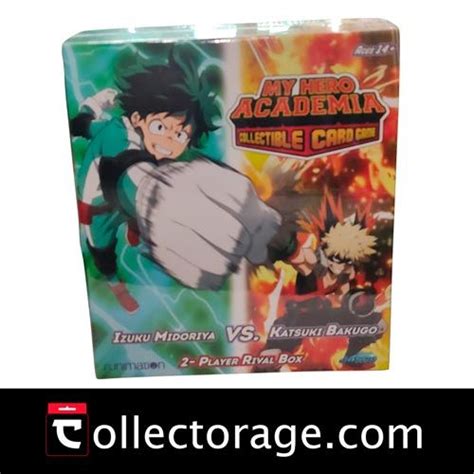 Player Rival Box Deck Izuku Vs Bakugo My Hero Academia Card Game