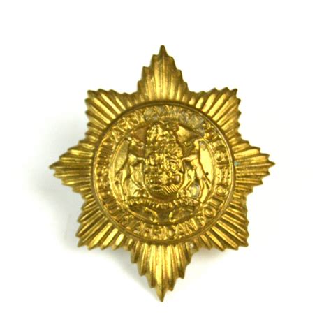 South African Police (Suid Afrikaanse Polisie) Gilt Cap Badge - Jeremy ...