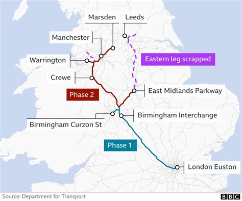 HS2: What is the route, when will it be finished and what will it cost? - BBC News