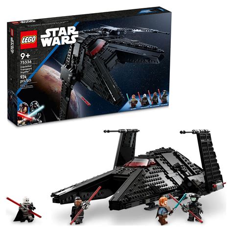 LEGO Star Wars Inquisitor Transport Scythe 75336, Obi-Wan Kenobi & Dark ...