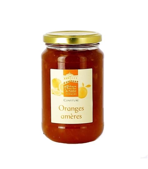 Confiture d Orange amère JO coa 430 g JOUQUES Abbaye Notre