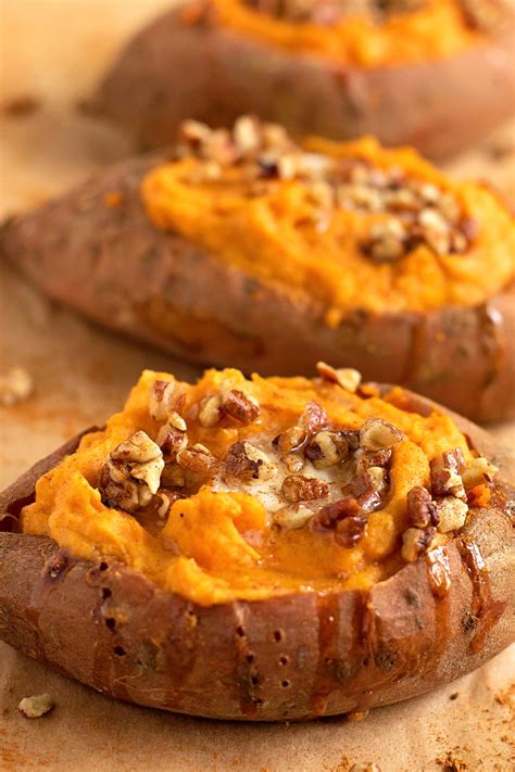 Twice Baked Sweet Potatoes Life Made Simple