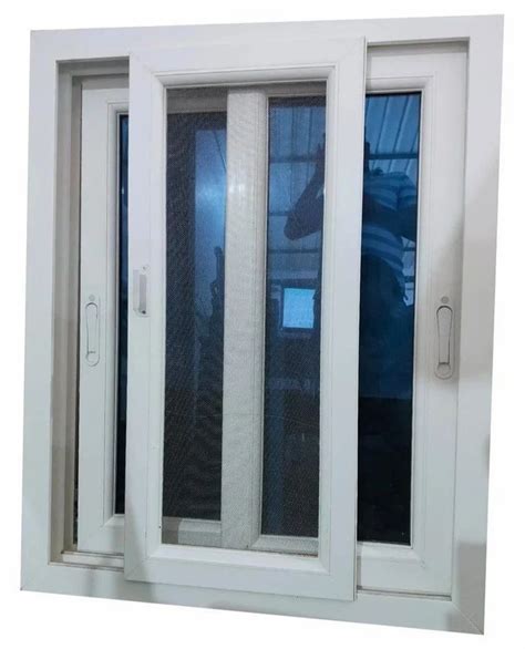 Toughened Glass 3 Track Upvc Sliding Window At Rs 450sq Ft In Koppa Id 2853653377273