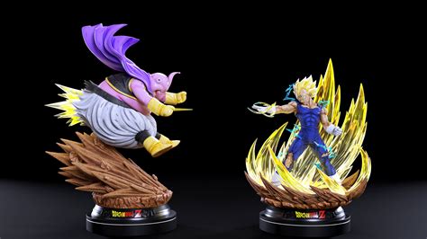 Dragon Ball Majin Vegeta Vs Buu KDC Resin Statue 40 OFF