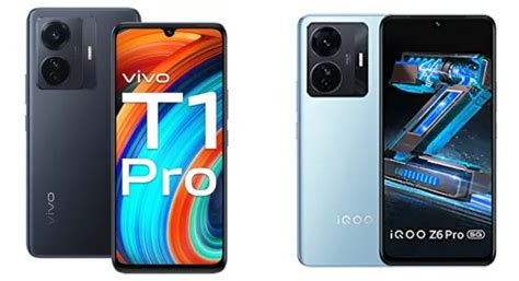 Smartphone Comparison Vivo T1 Pro 5G Vs IQoo Z6 Pro