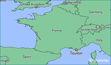 Where Is Toulon France Toulon Provence Alpes Cote Dazur Map