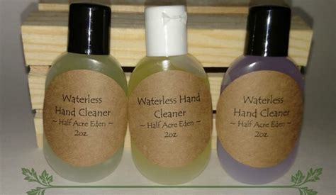 Items similar to Waterless Hand Cleaner on Etsy