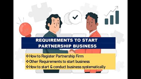 Know The Requirements To Start Partnership Business How To Register