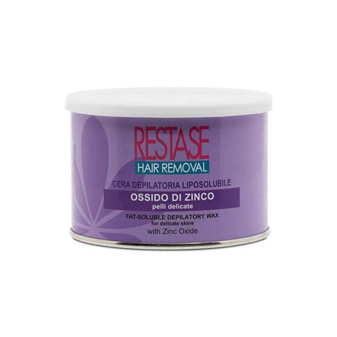 RESTASE Fat Soluble Depilatory Wax For Delicate Skin Zinc Oxide 400