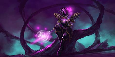 Female Character Digital Wallpaper Defense Of The Ancient Dota Dota